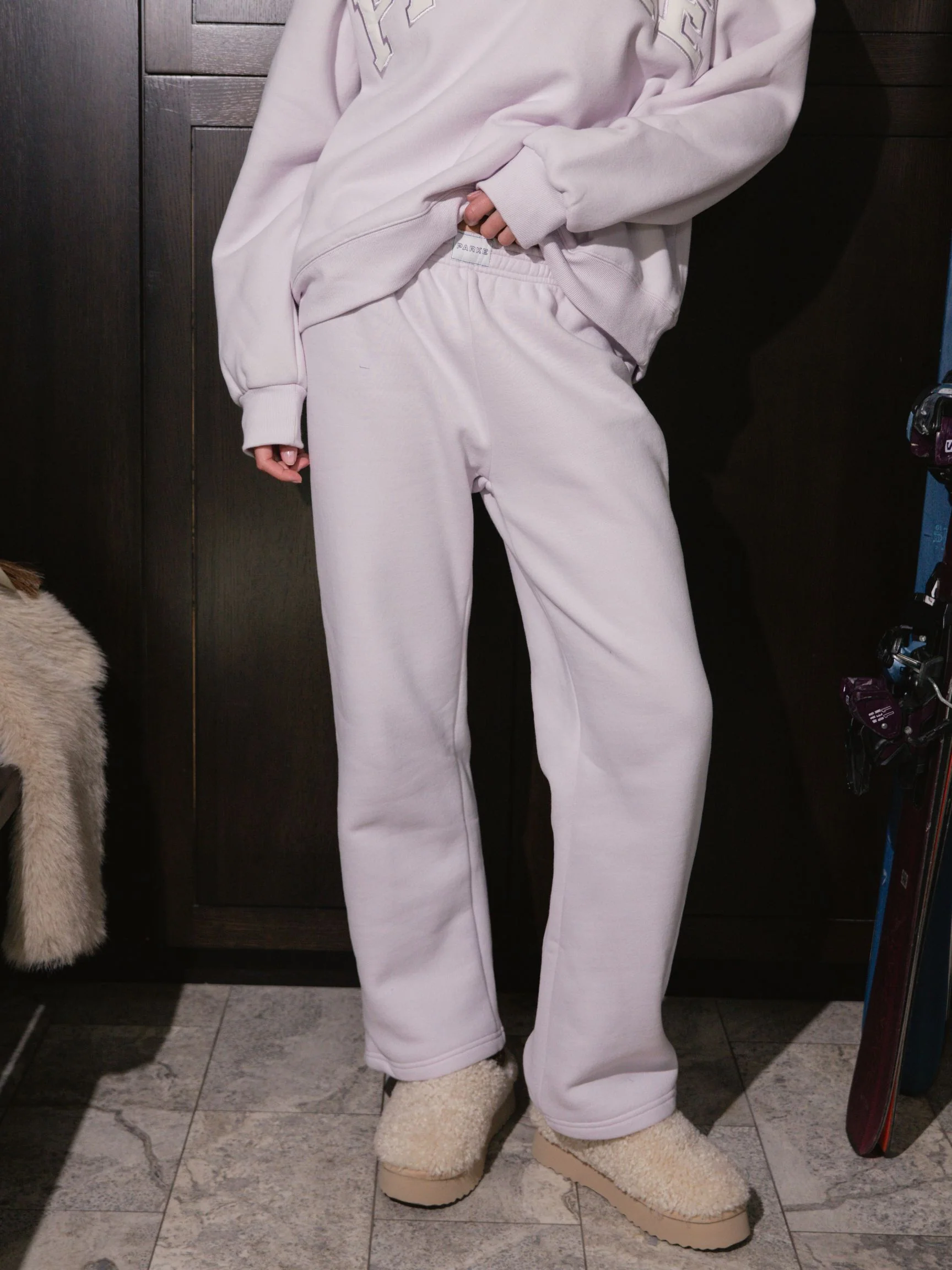 Boxer Sweatpants - Lilac - Image 2