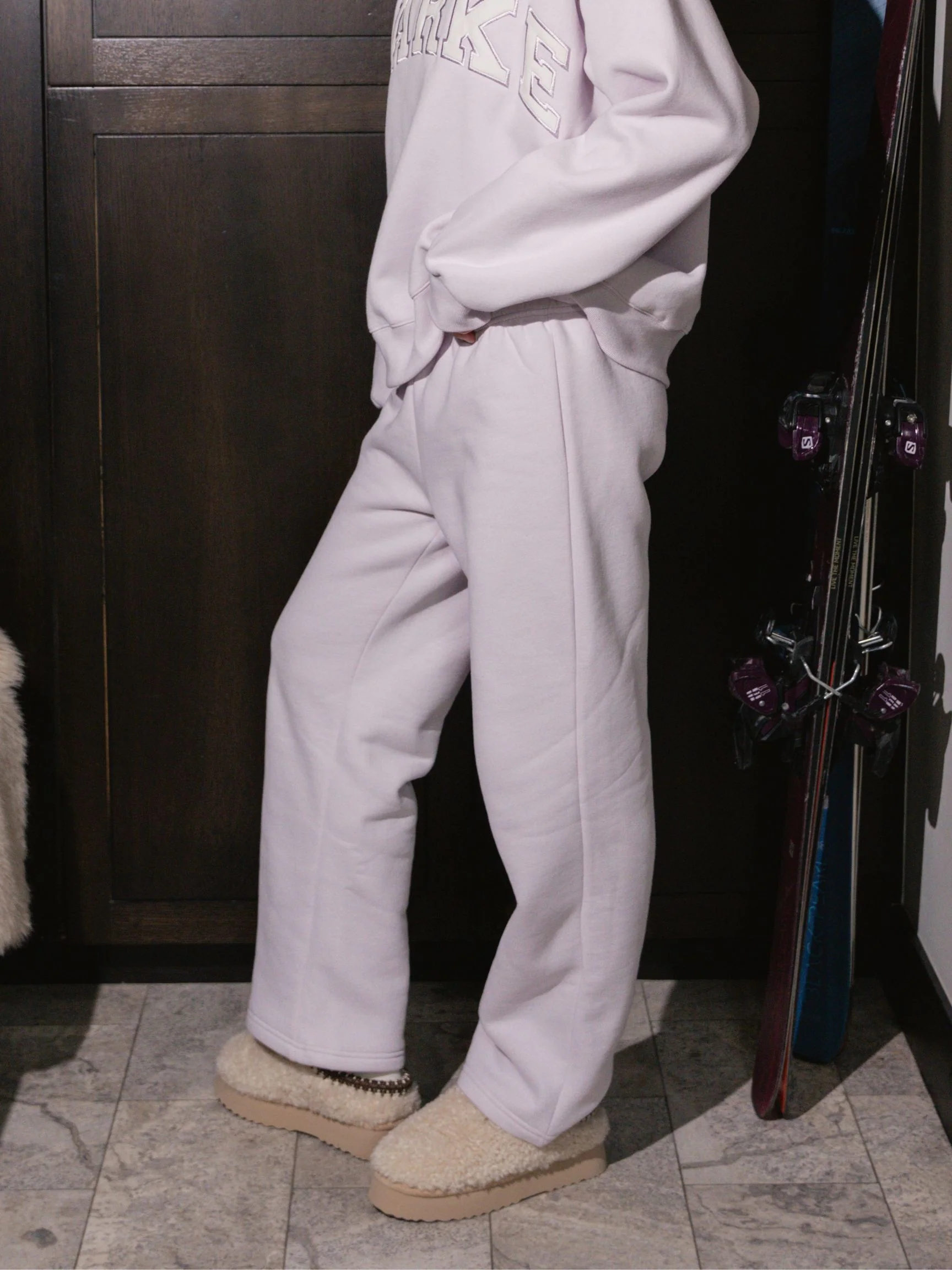 Boxer Sweatpants - Lilac - Image 3