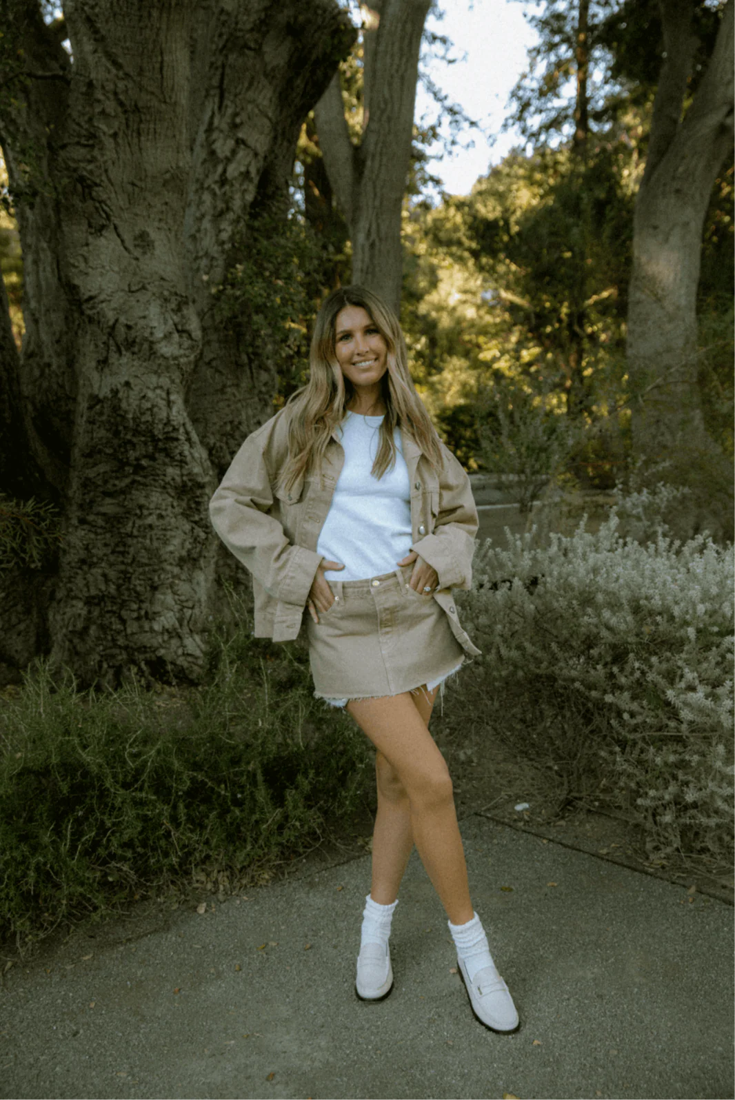 Denim Mini Skirt - Image 13