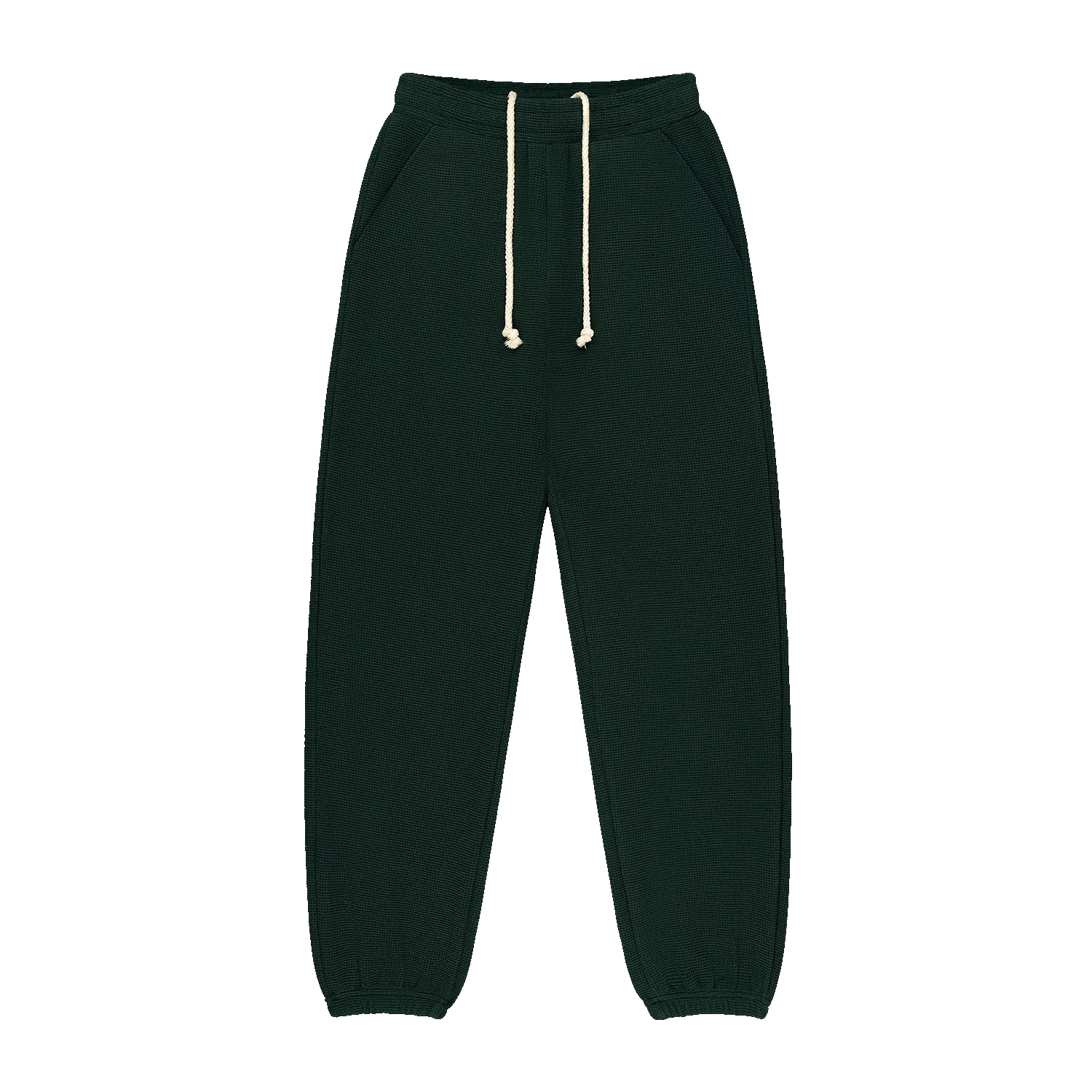 Waffle Unisex Pants - Forest