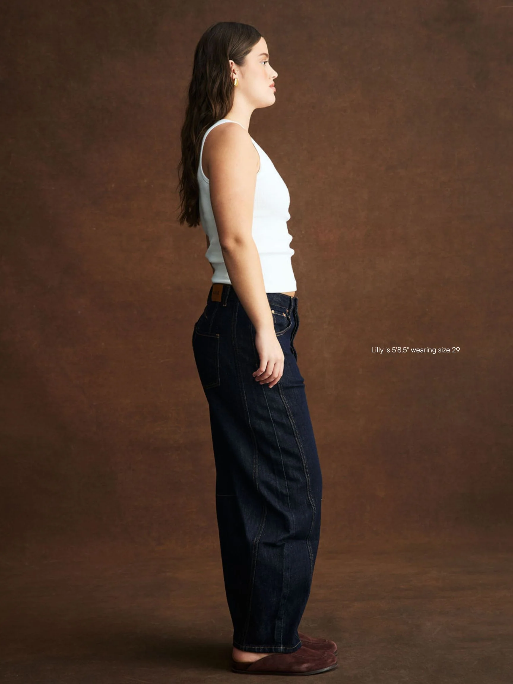 Horseshoe Jeans - Dark Wash - Image 3