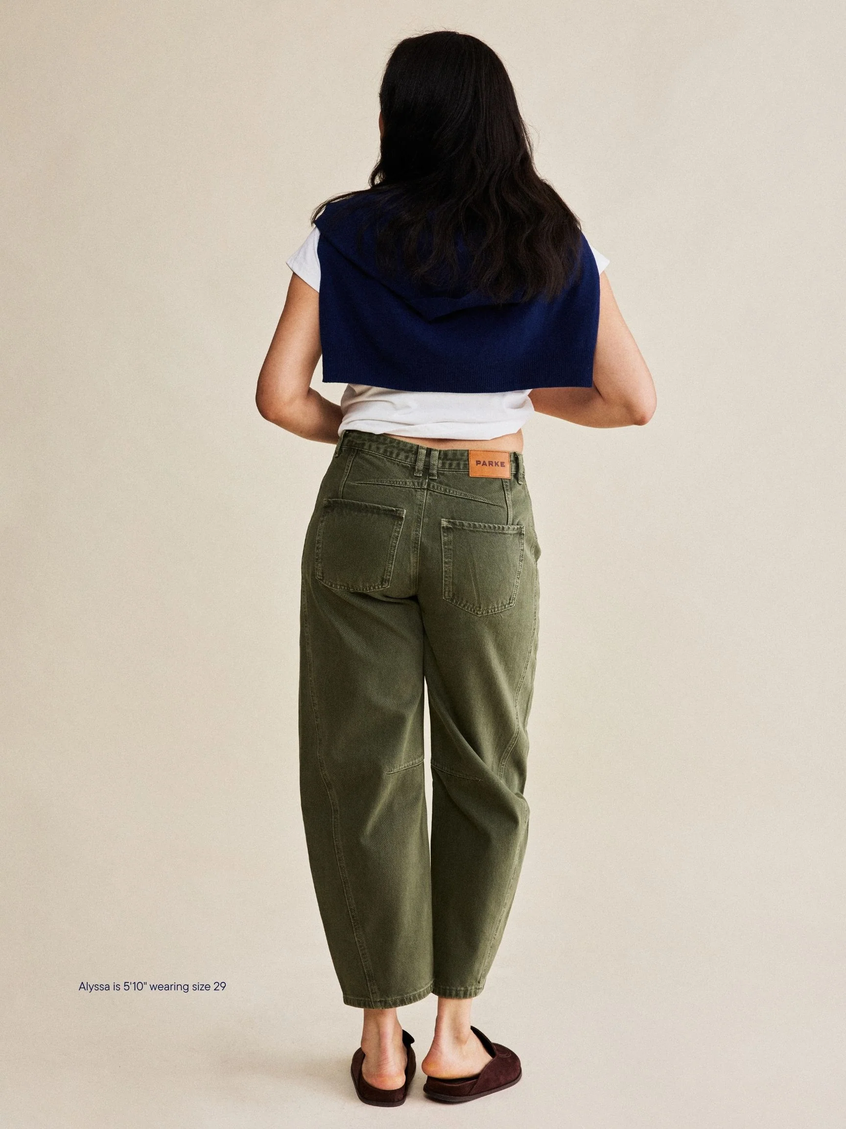 Horseshoe Jeans - Olive - Image 4