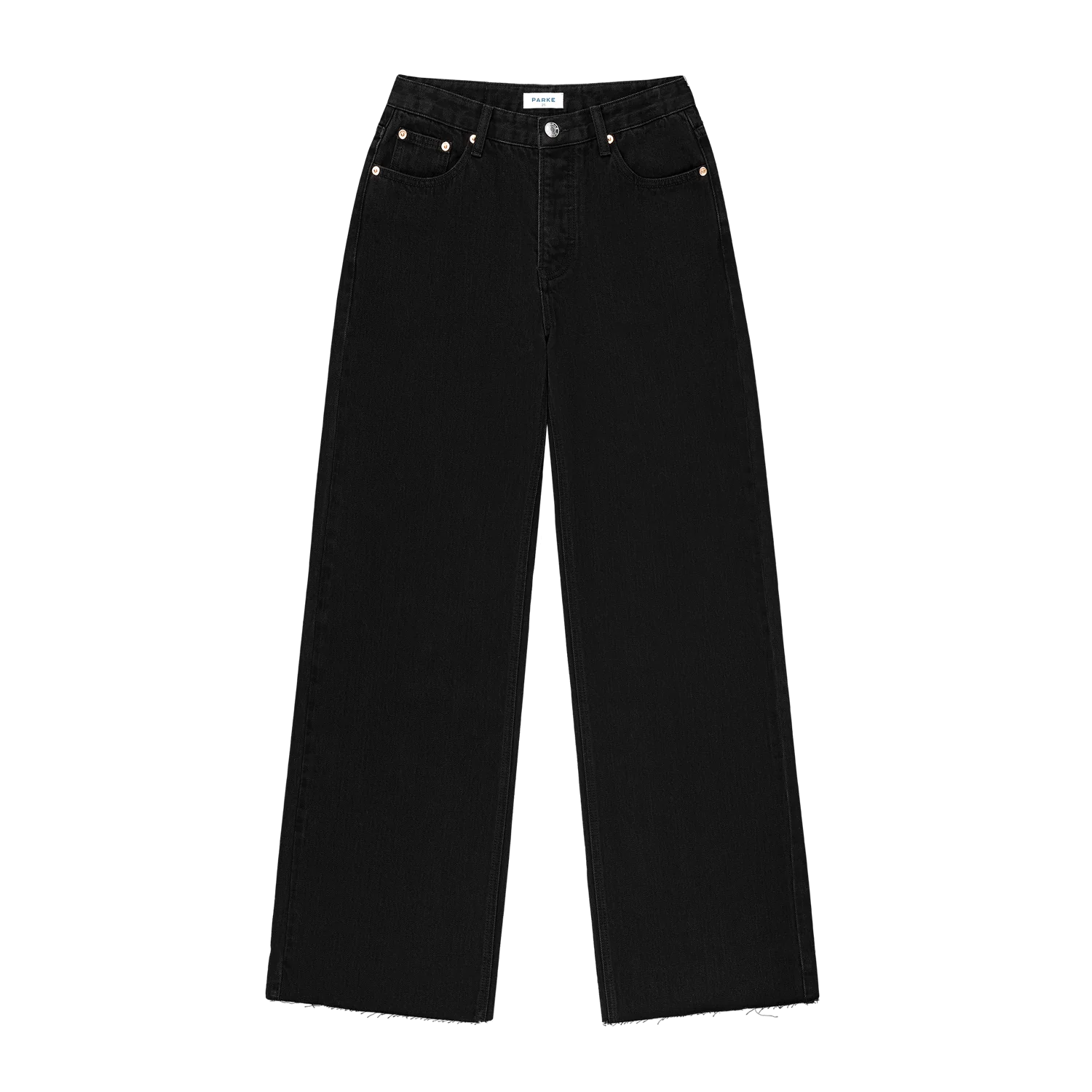 Low Rise Baggy Jeans - Black
