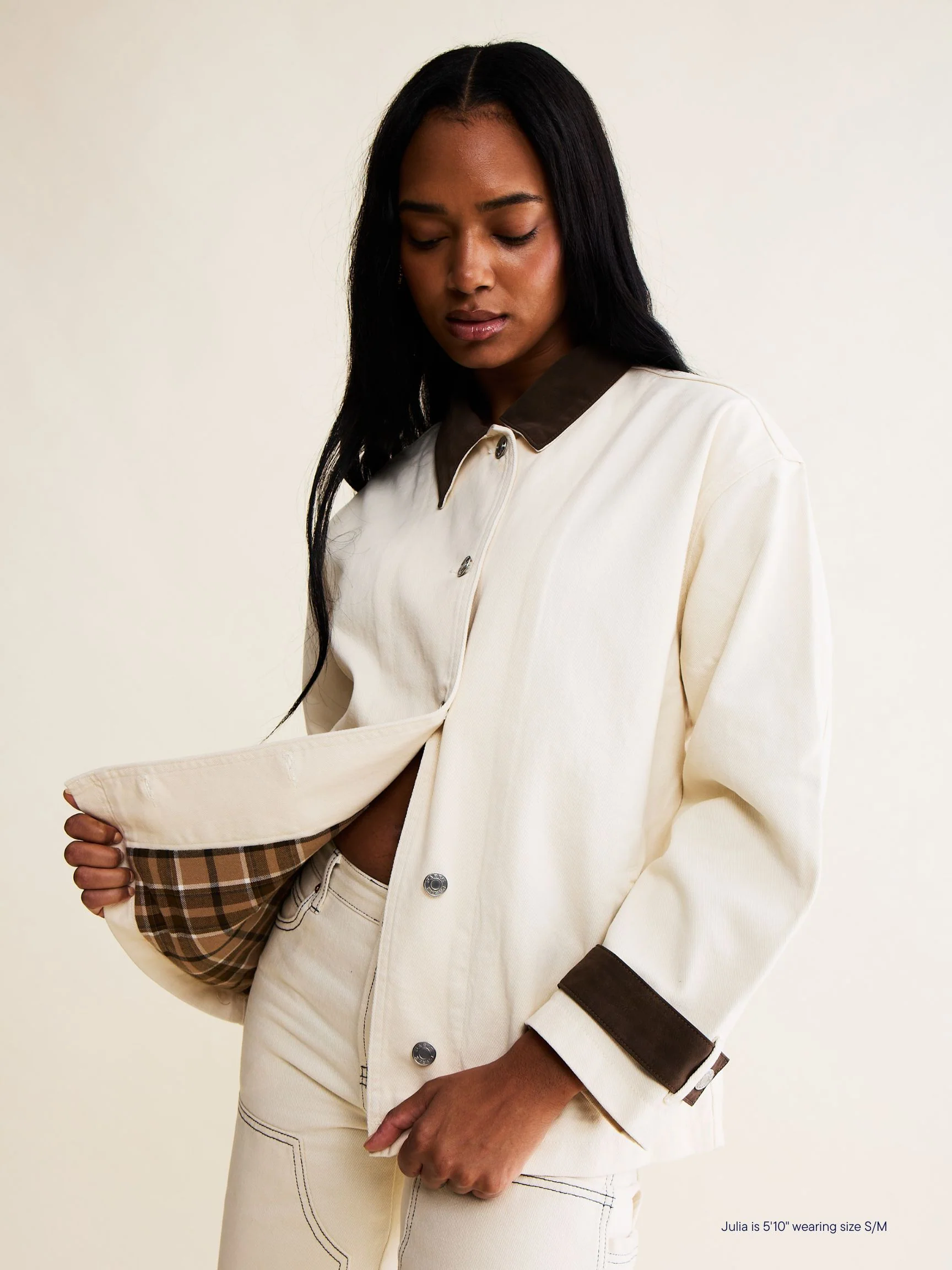 Denim Barn Jacket - Image 8