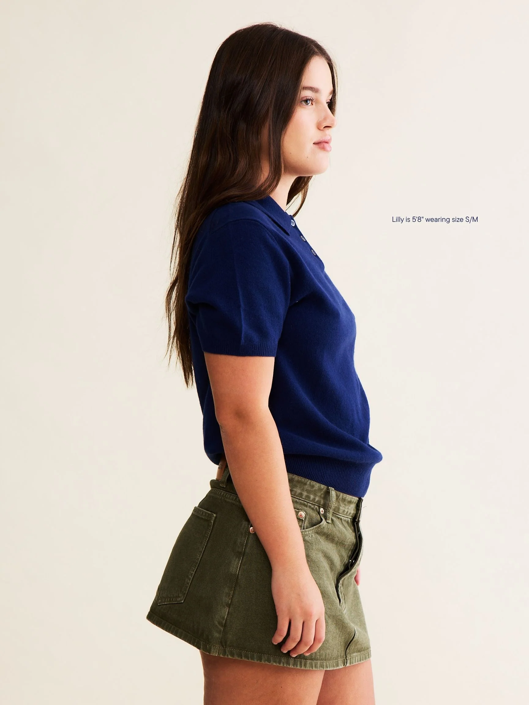 Short Sleeve Classic Polo Sweater - Image 12