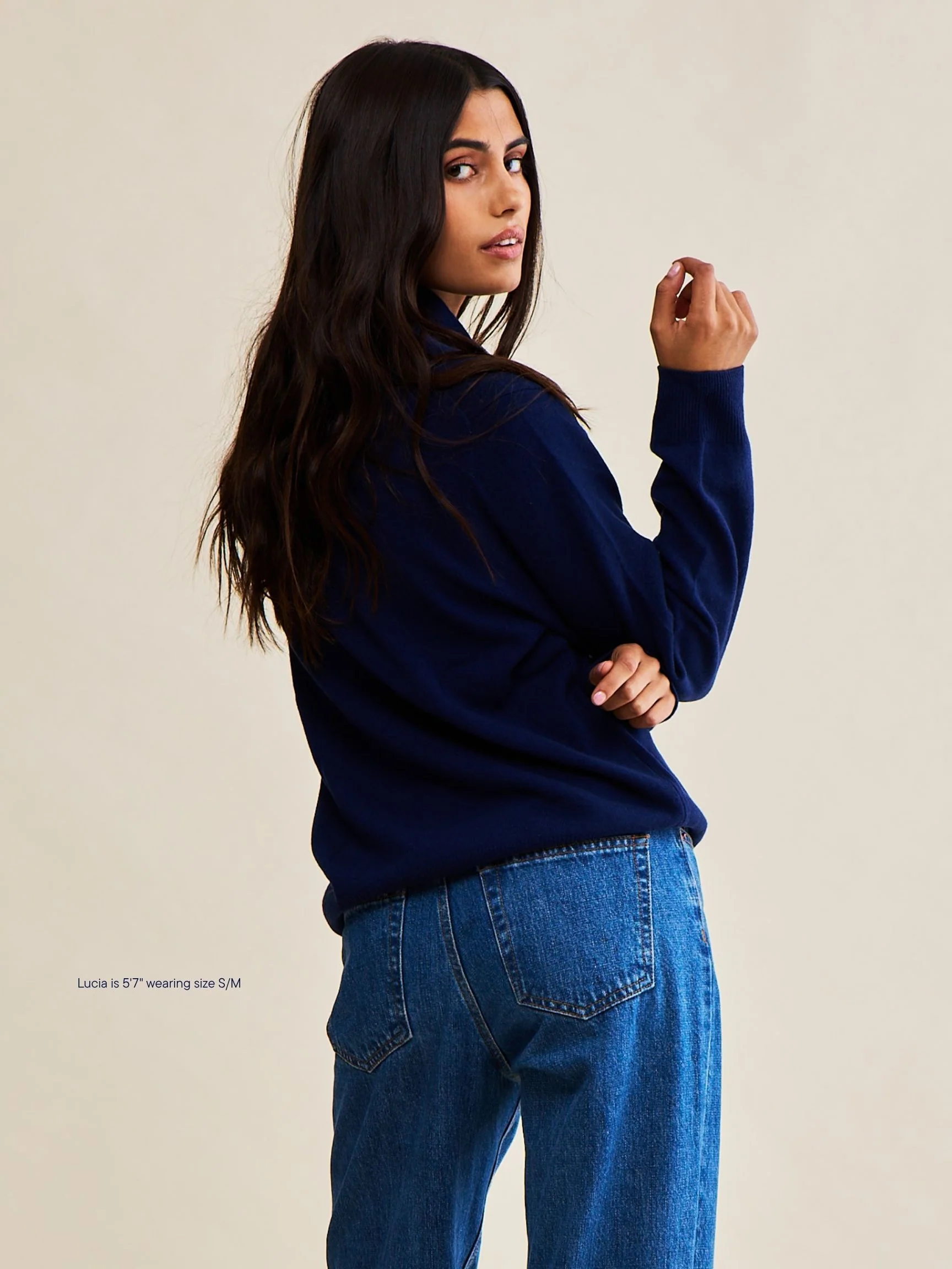 Long Sleeve Classic Polo Sweater - Image 7