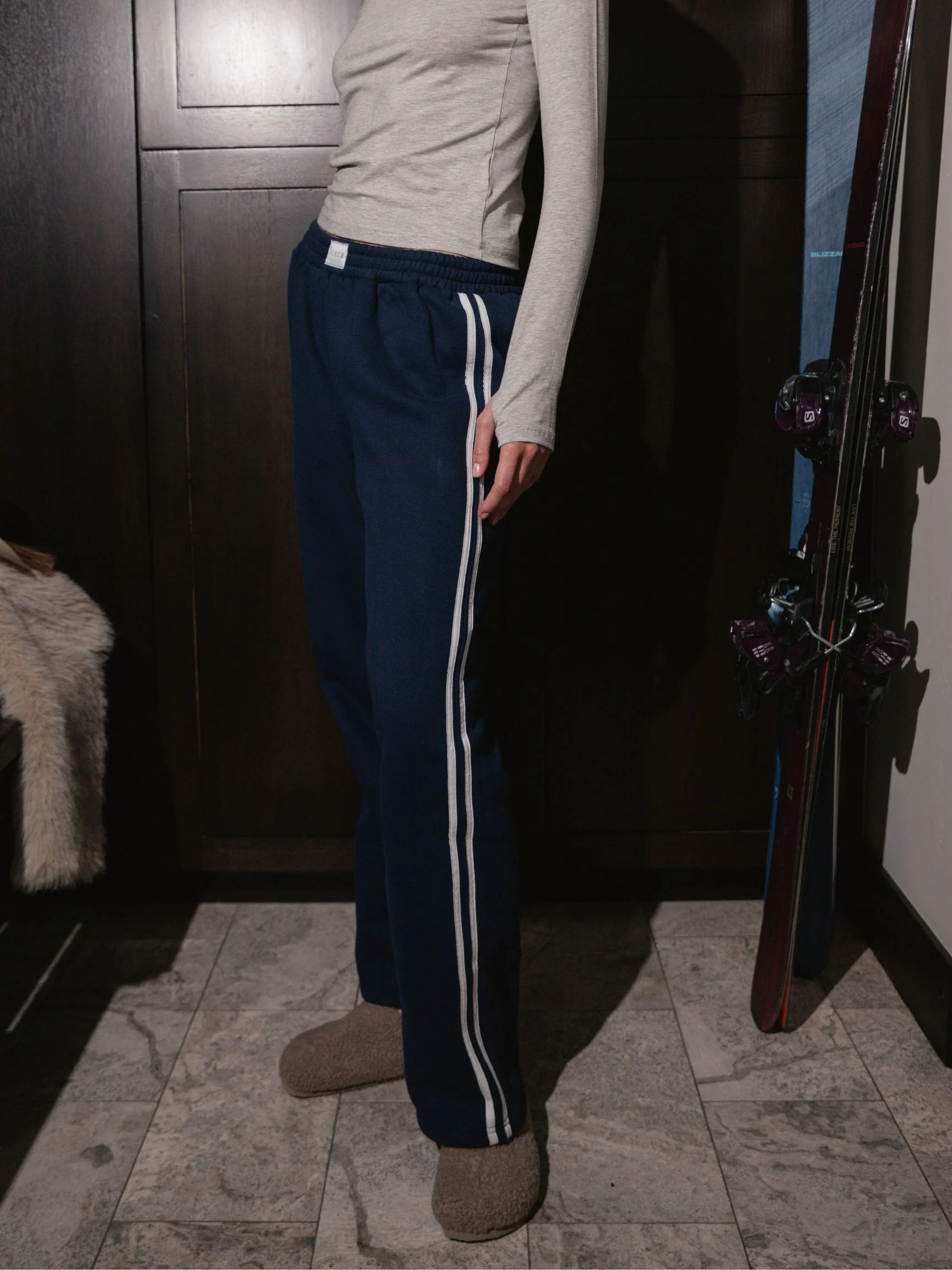 Sport Stripe Boxer Sweatpants - Shadow - Image 3