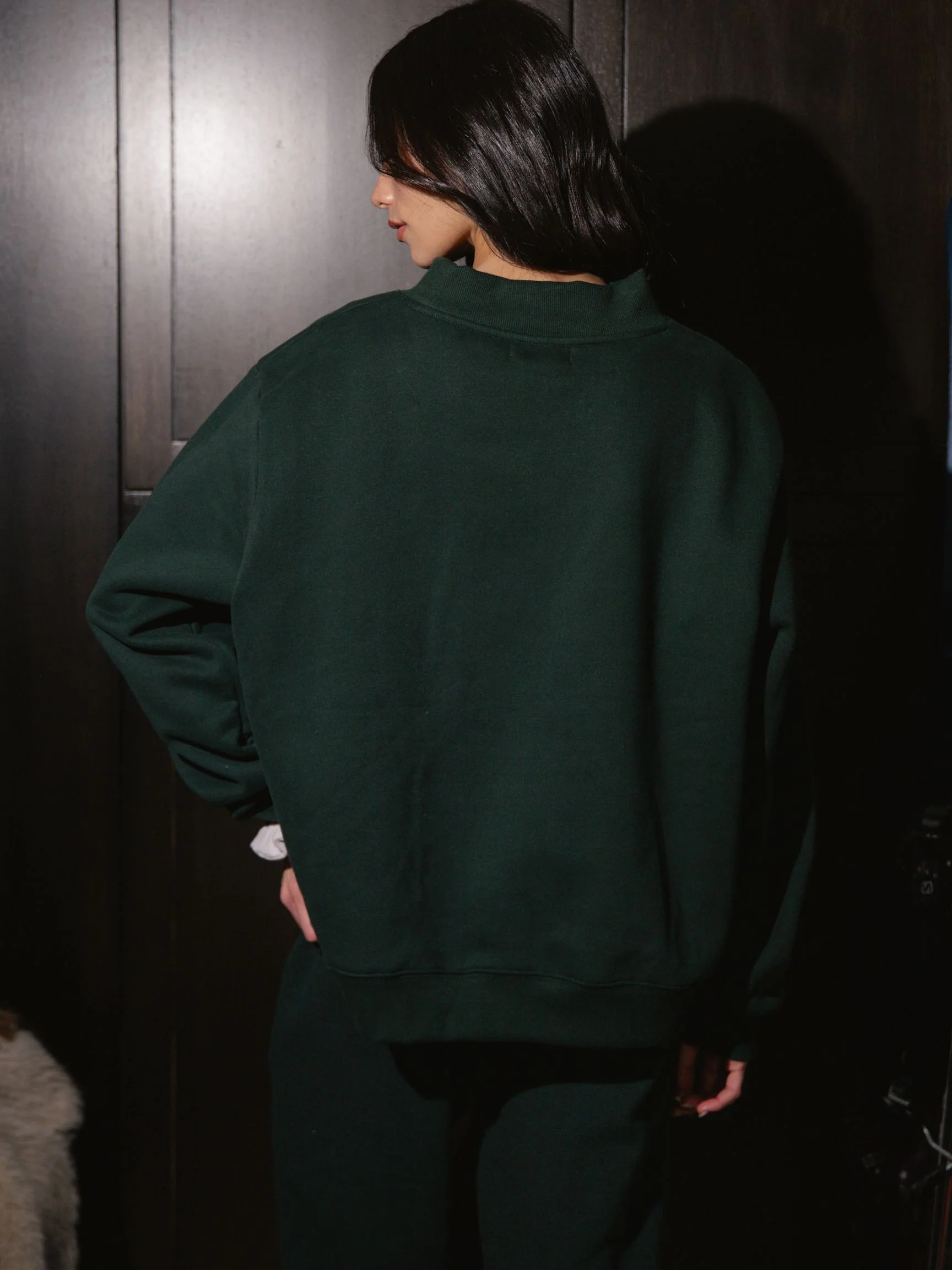Parke Sport Graphic Mockneck - Forest - Image 4