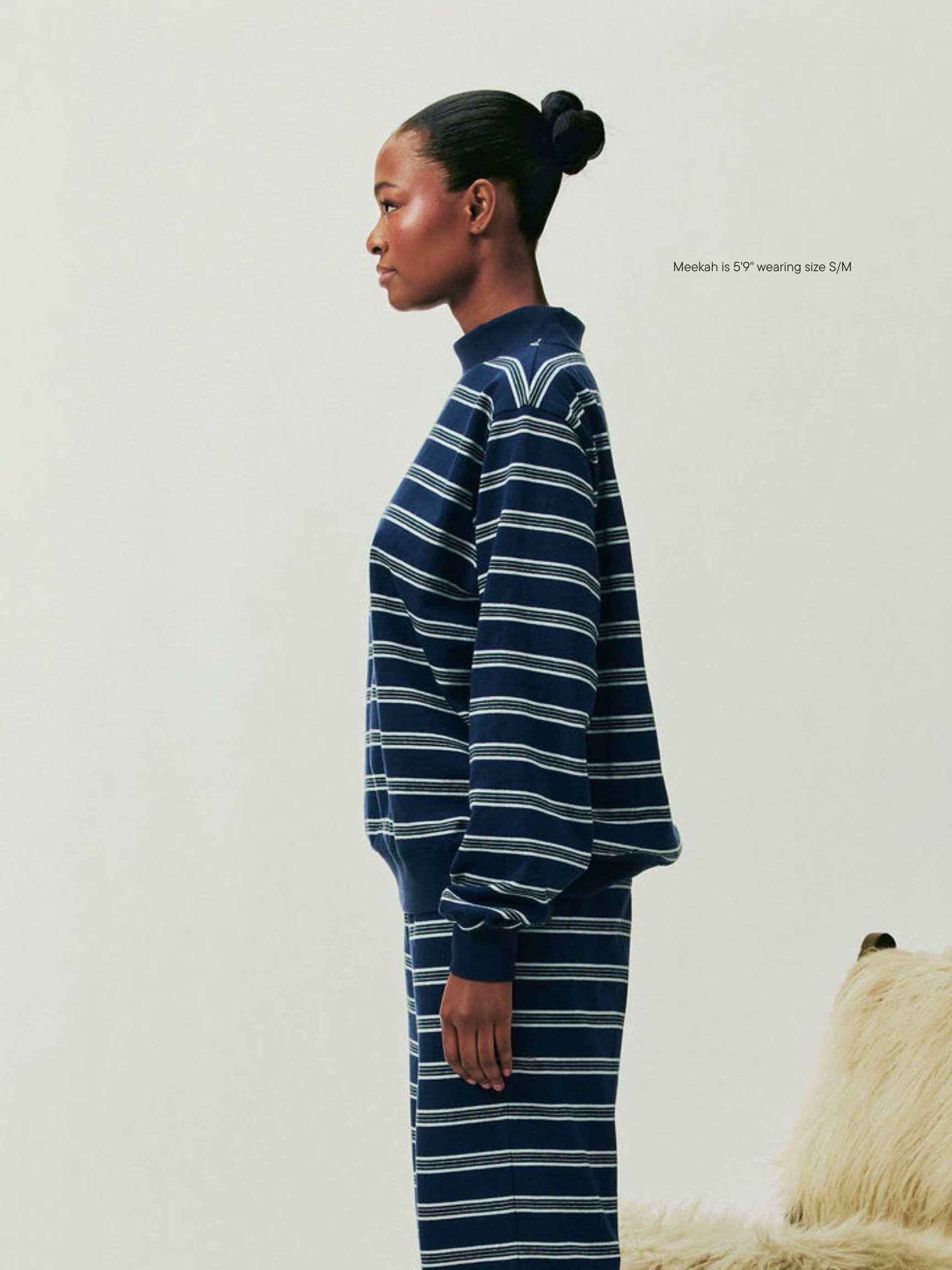 Holiday Striped Mockneck Pullover - Image 5
