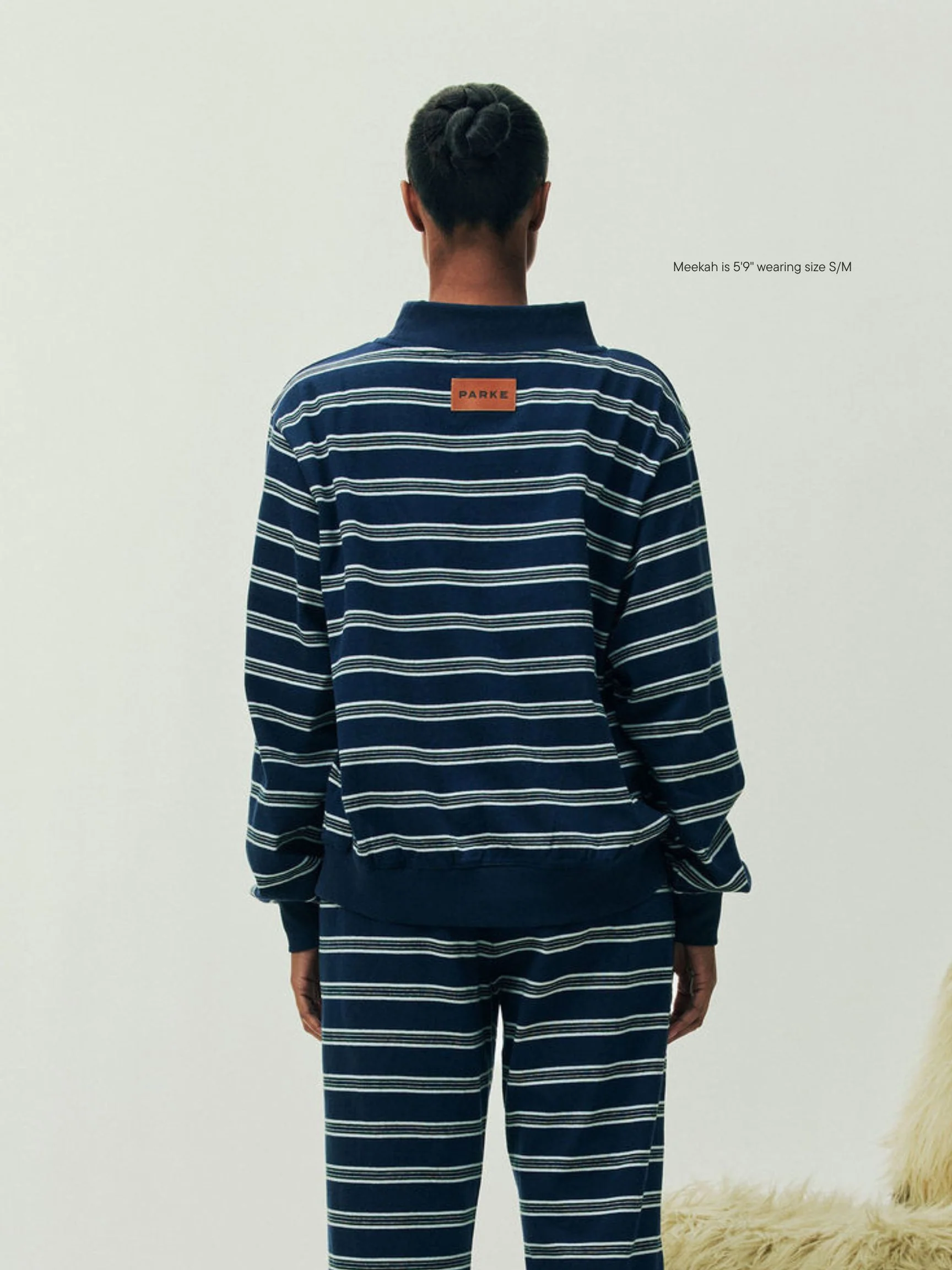 Holiday Striped Mockneck Pullover - Image 6