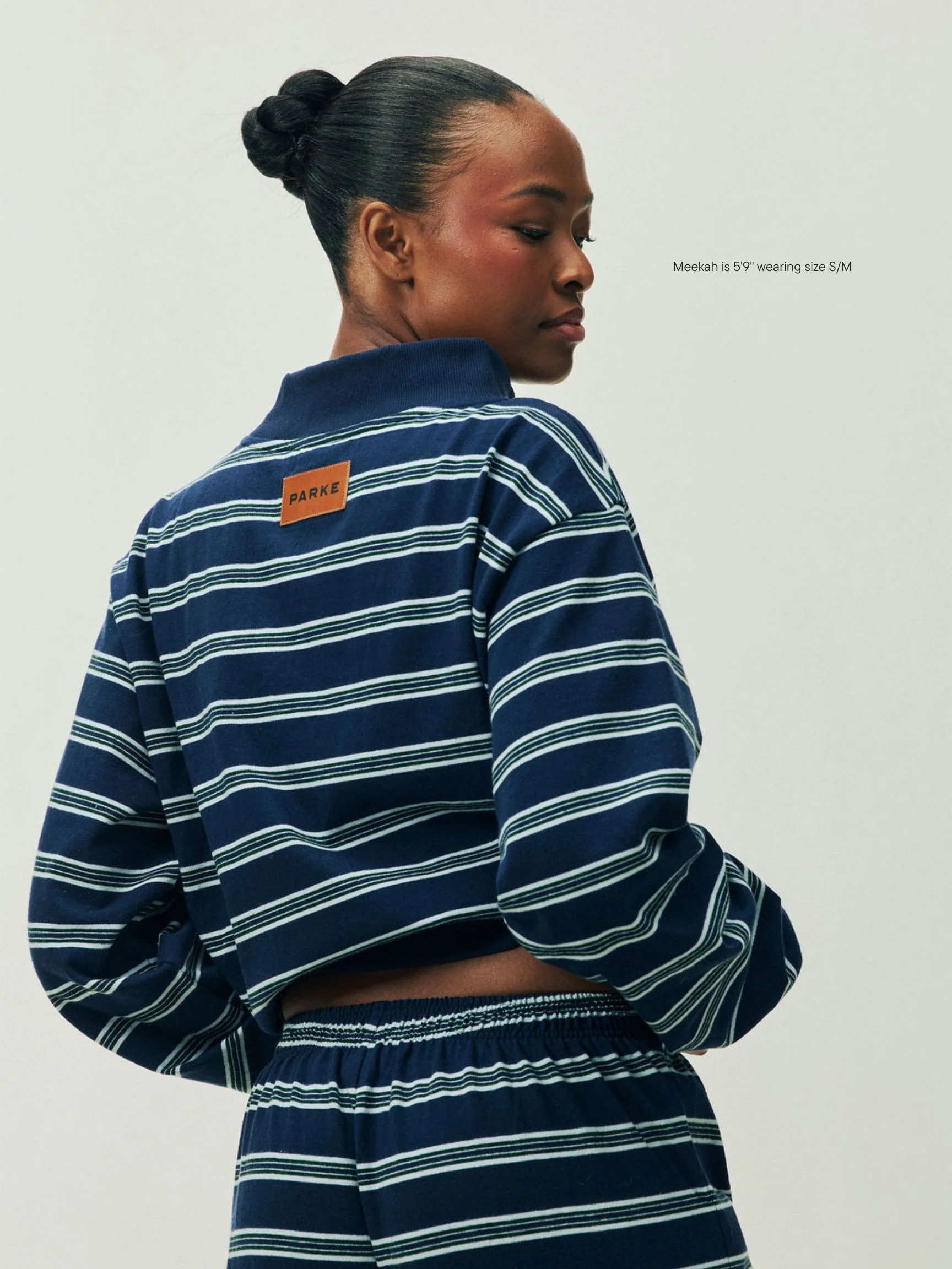 Holiday Striped Mockneck Pullover - Image 7